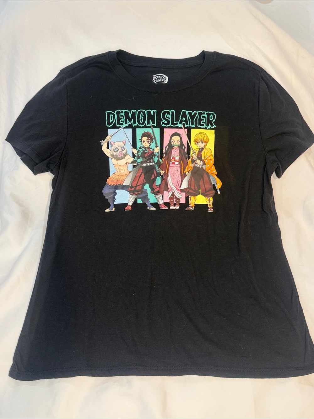 Demon Slayer Graphic Tee - Black